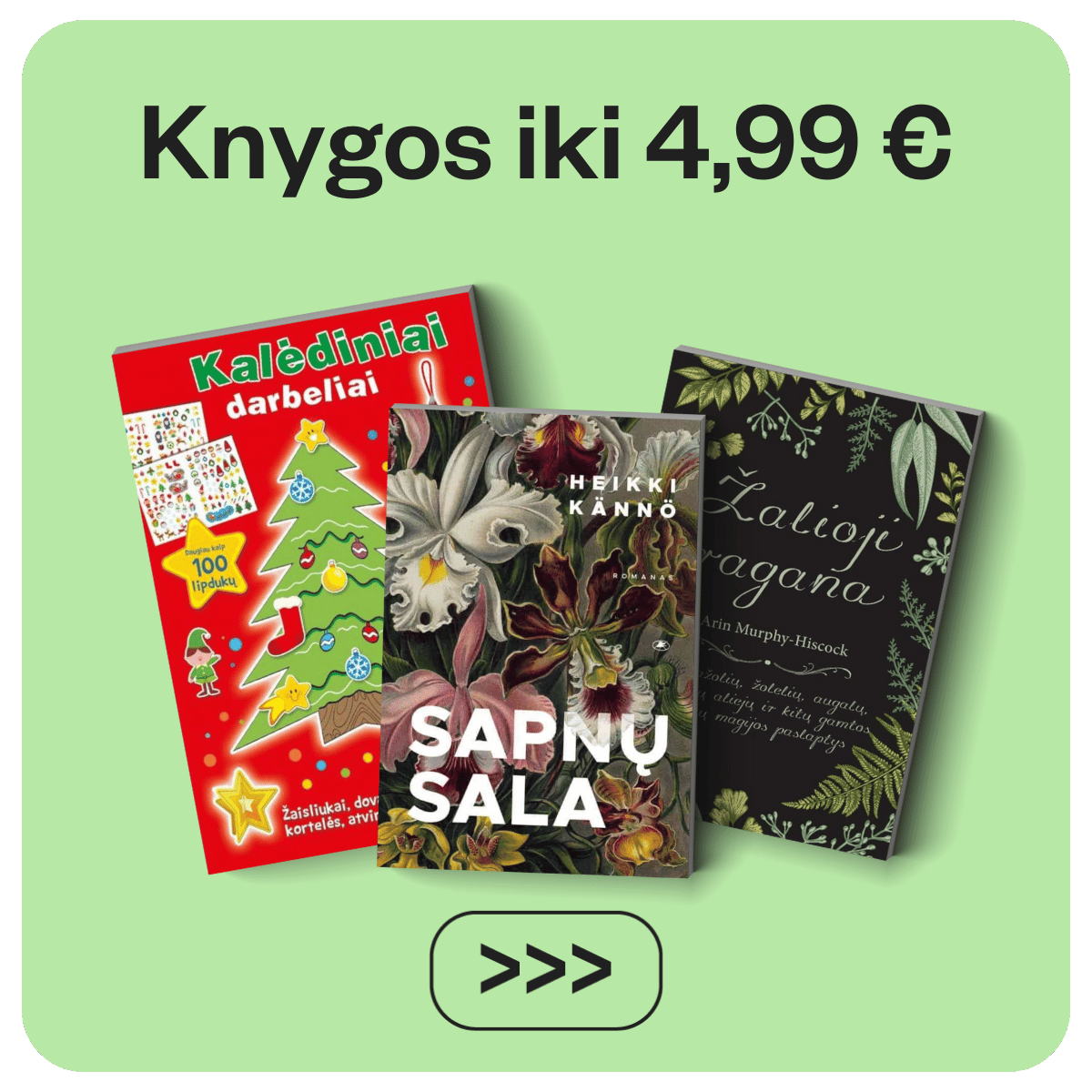 Šimtai knygų iki 4,99€