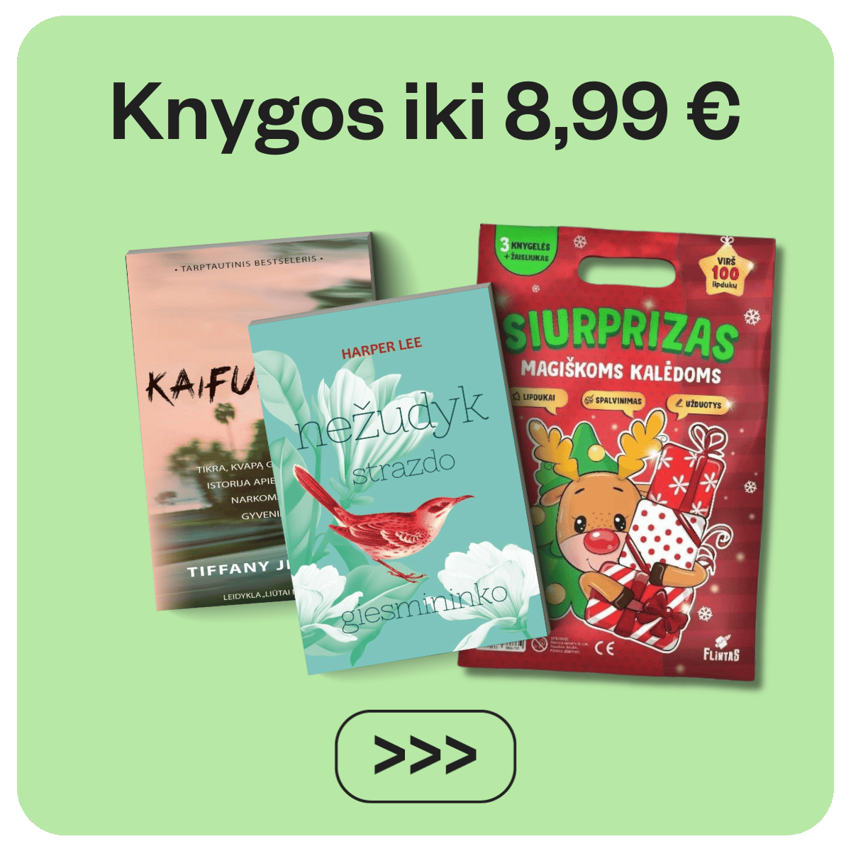 Šimtai knygų iki 8,99€