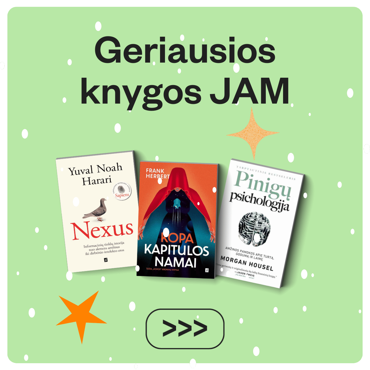 Geriausios knygos JAM