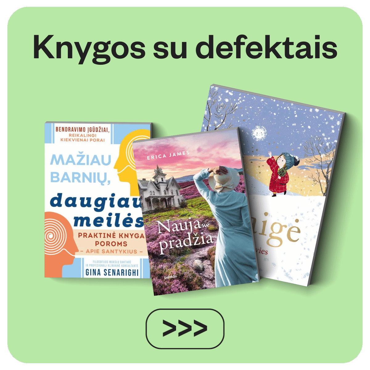 Knygos su defektais