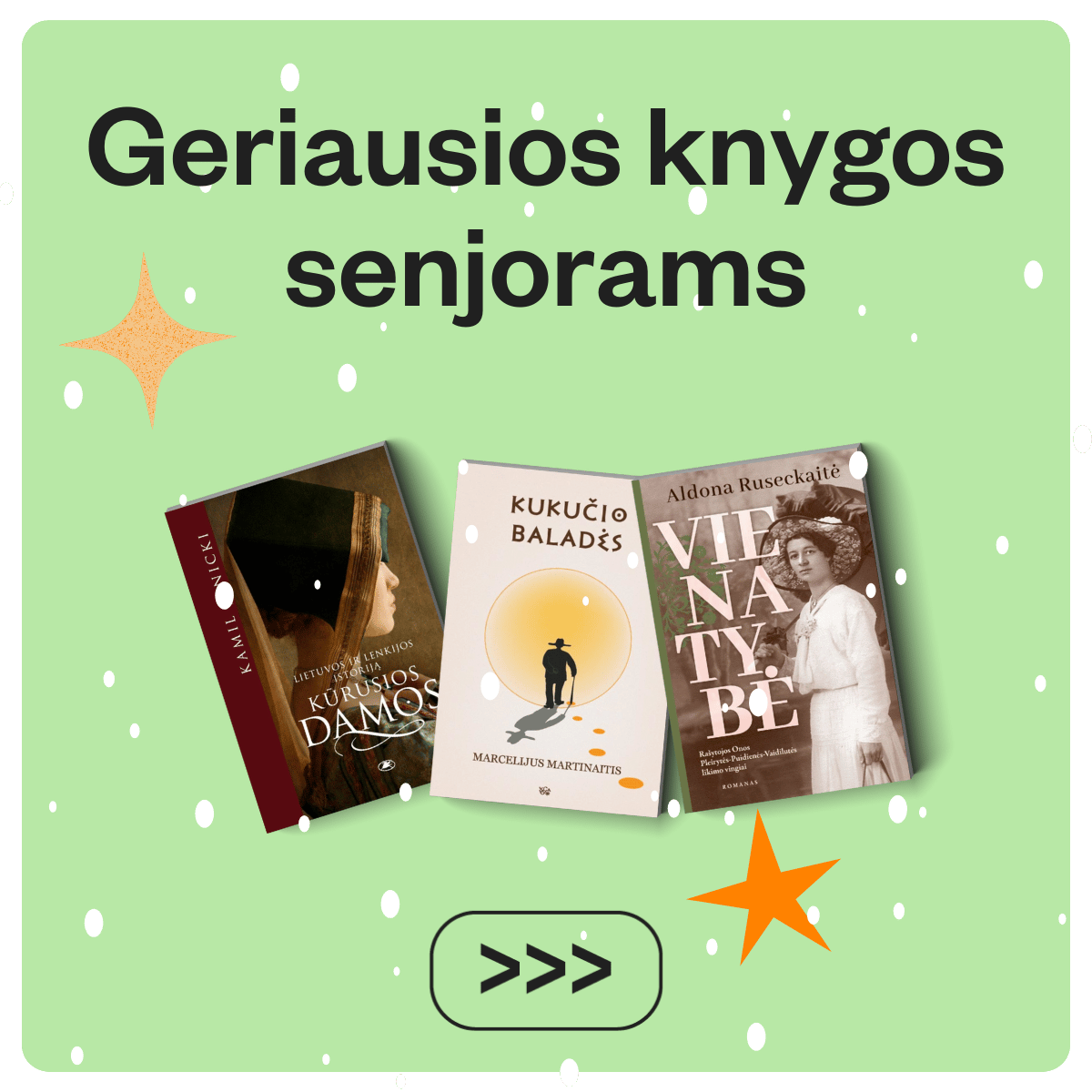 Geriausios knygos senjorams