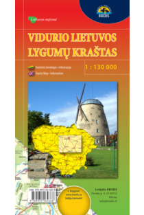 Vidurio Lietuvos lygumų kraštas 1:130000 | 