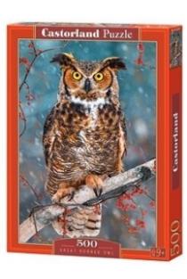 Dėlionė „Great Horned Owl“ (500 det.) | 