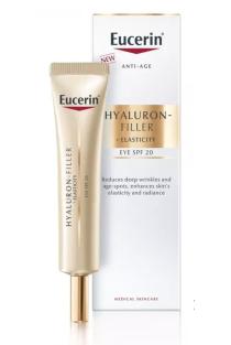 EUCERIN akių srities kremas HYALURON-FILLER + ELASTICITY, SPF20 (15 ml) | 