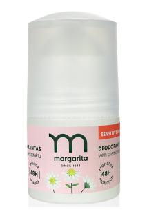 MARGARITA SENSITIVE SKIN Dezodorantas nuo blogo kvapo su ramunėlių ekstraktu (50 ml) | 