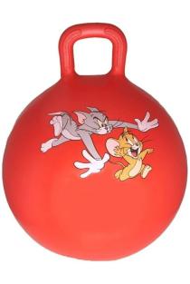 Šokliukas-kamuolys „Tomas ir Džeris“ (raudonas), 45 cm | 