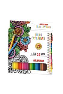 Pieštukai spalvoti ALPINO Color experience 24 sp. | 