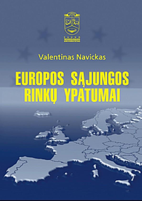 Europos Sajungos Rinkų Ypatumai Valentinas Navickas Patogupirkti Lt